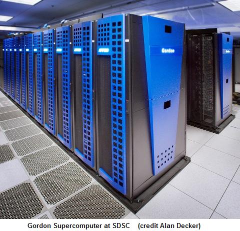 Appro Gordom Supercomputer at SDSC (credit Alan Decker)