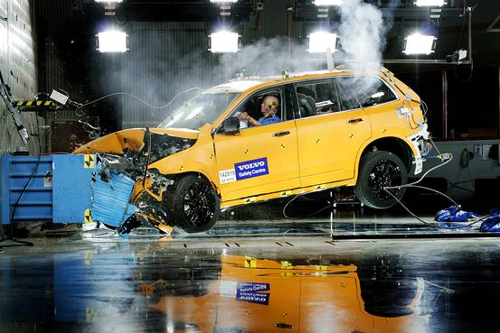 Volvo is using Teradata software in its quest to build a death-proof car by 2020. (Image source: Volvo)